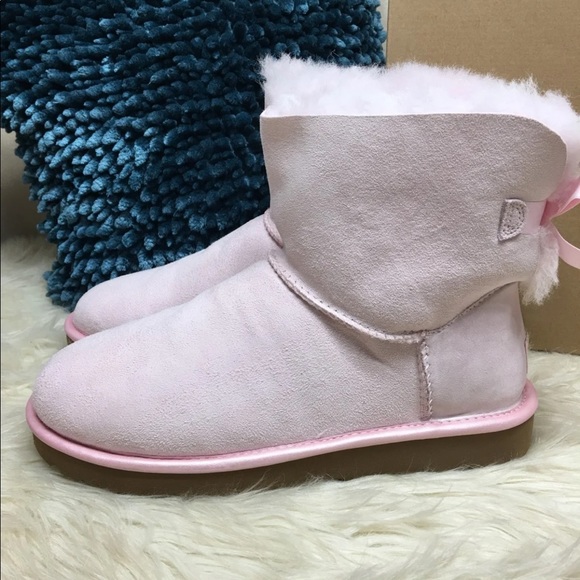 Ugg mini bailey bow II metallic new - Picture 5 of 6